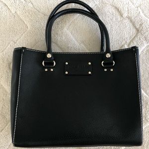 EUC Kate Spade classic black leather purse